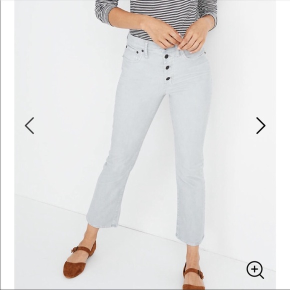 Madewell NWT Cali Demi Boot Gray Corduroy 28 - Picture 8 of 8